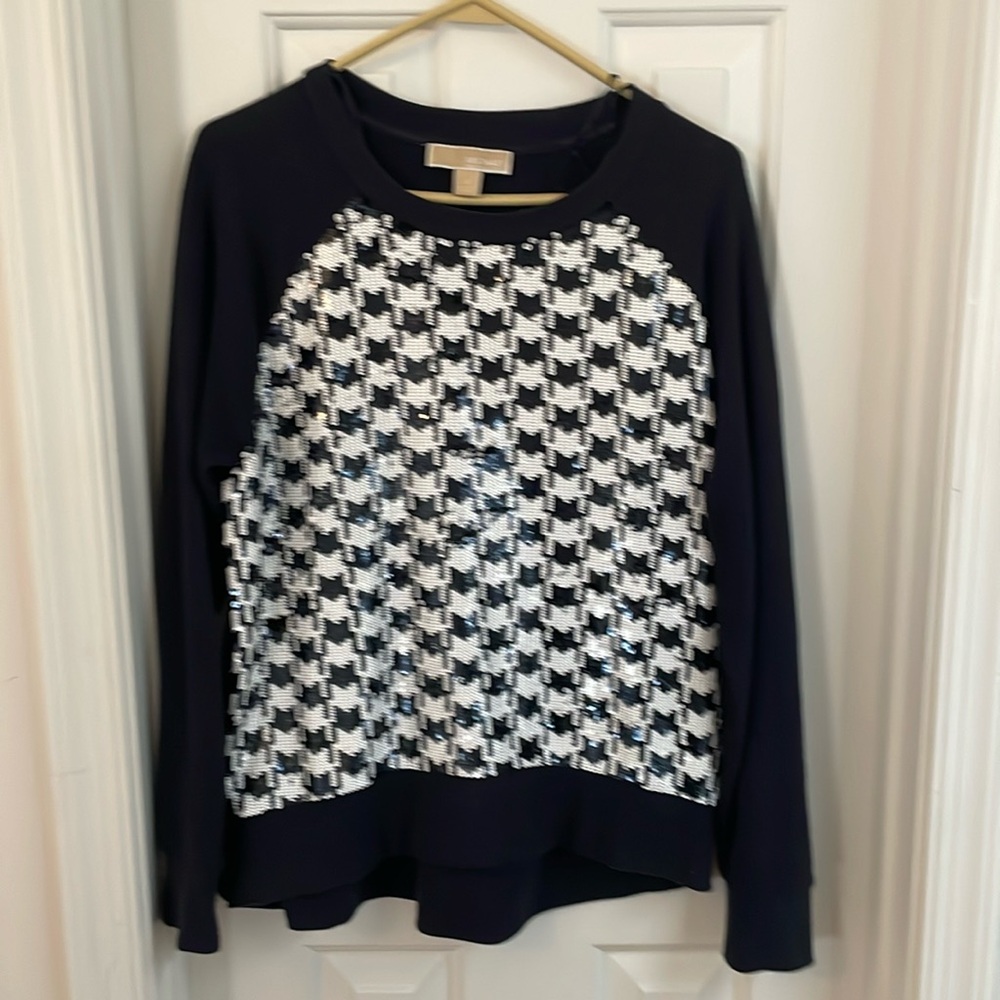 Michael Kors sequin top size M